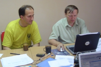 Wiesław Janocha i Zenon Chojnicki, 7.07.2005.